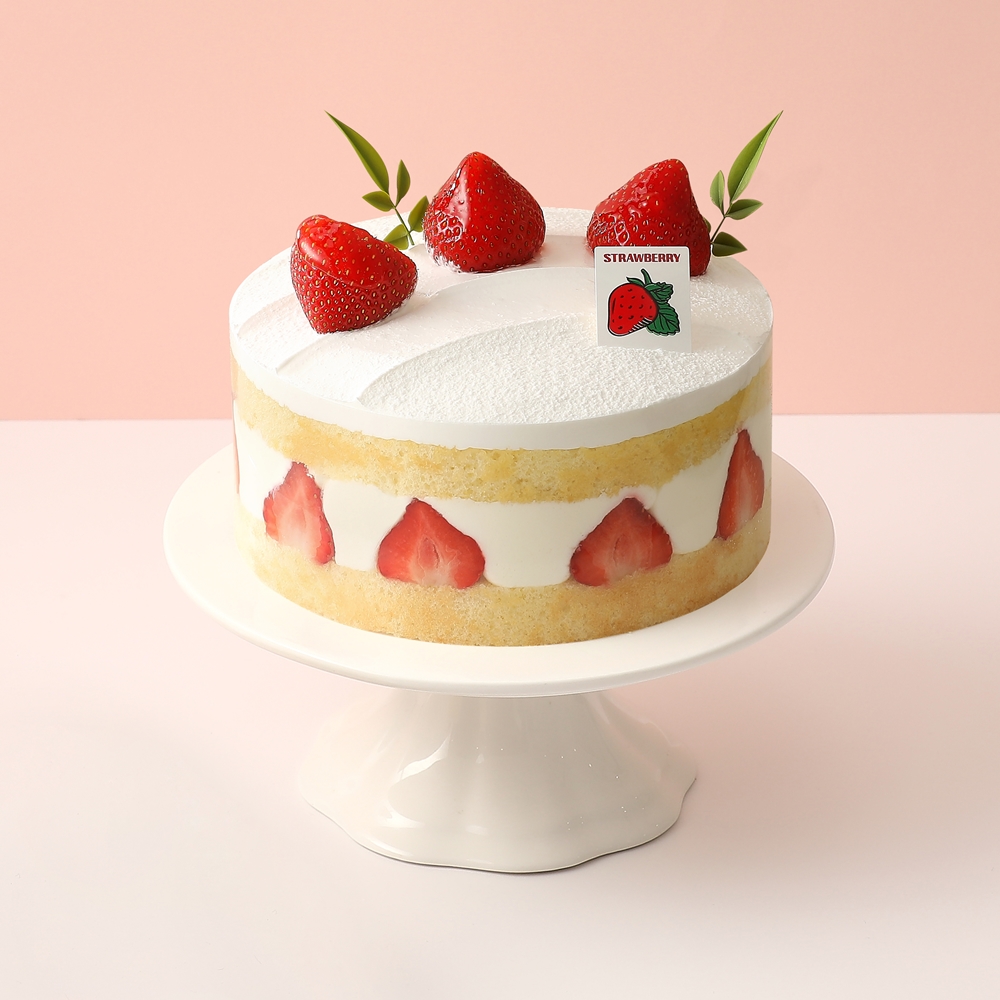 생딸기 프레지에 생크림 케이크 | 파리바게뜨